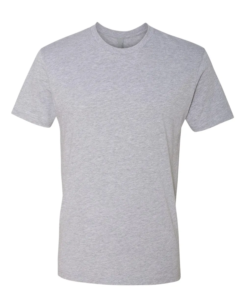 Next Level 3600 Cotton Crew Tee in Heather Grey