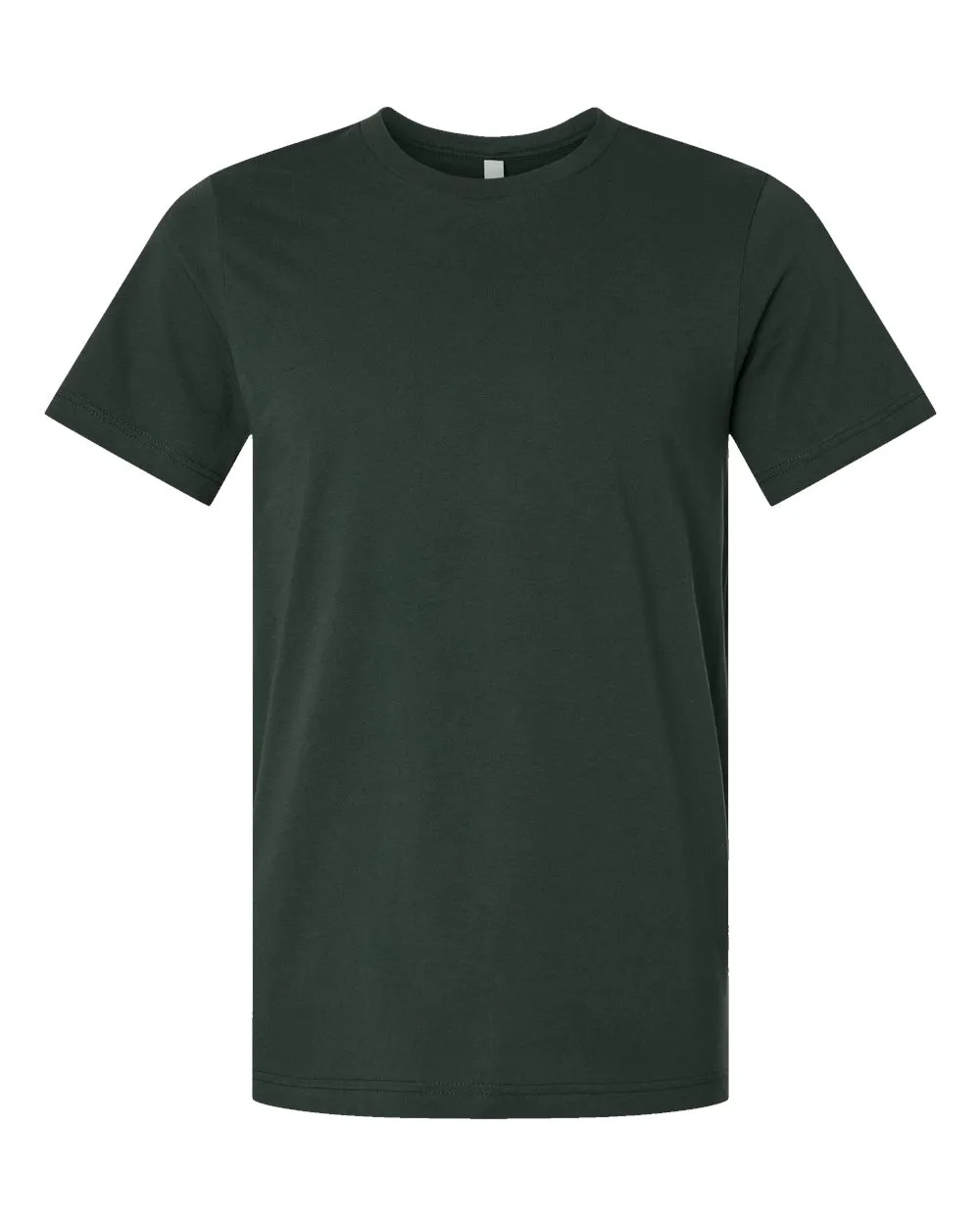 Bella+Canvas 3001 Unisex Jersey Tee in Hunter Green