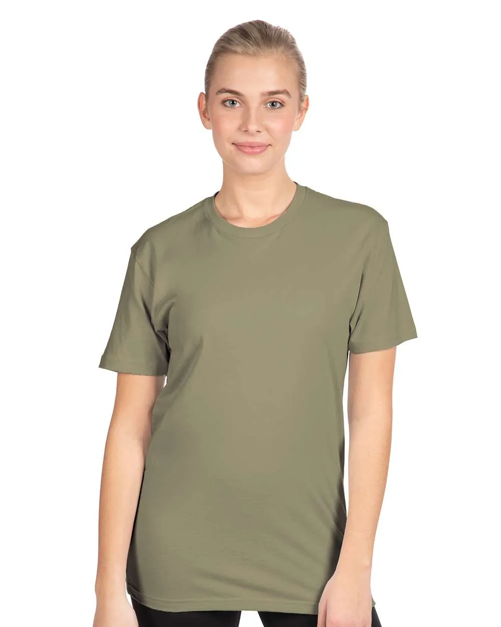 Next Level 3600 Cotton Crew Tee — lifestyle photo