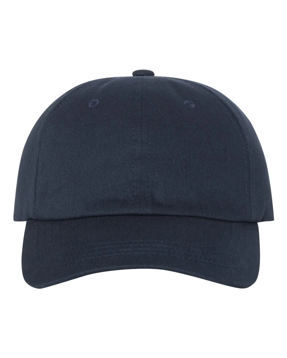 Yupoong 6245CM Classic Dad Cap in Navy, front